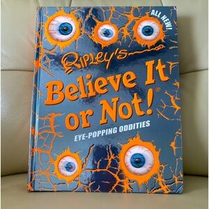 *Ripley’s Believe it or not  “Eye-popping oddities” Book (Limited Edition)